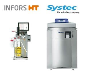 Sterilisation eines Bioreaktors mit den Systec Autoklaven