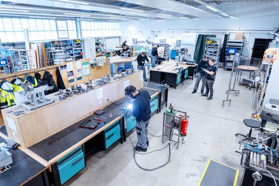 Arbeitsumfeld: Ausbildungswerkstatt