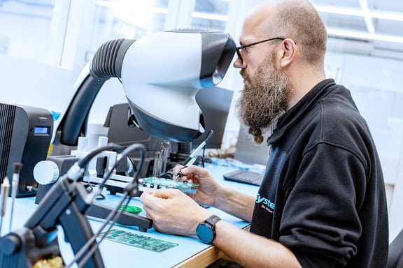 Arbeiten bei Systec: Fertigung