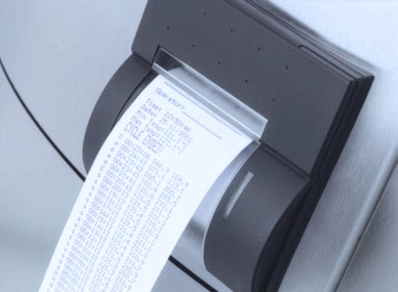 Systec Medienpräparation: Integrierter Drucker zur Prozessdokumentation der Nährmedienherstellung