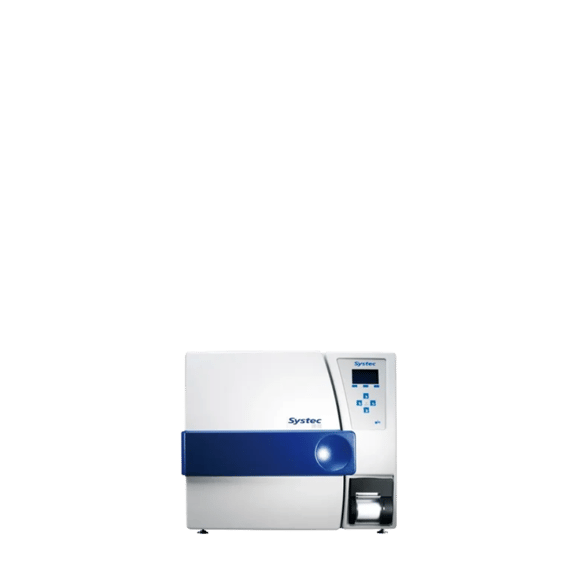 Horizontaler Systec Tischautoklav der DE-Serie: E-Conomic Dampfsterilisator