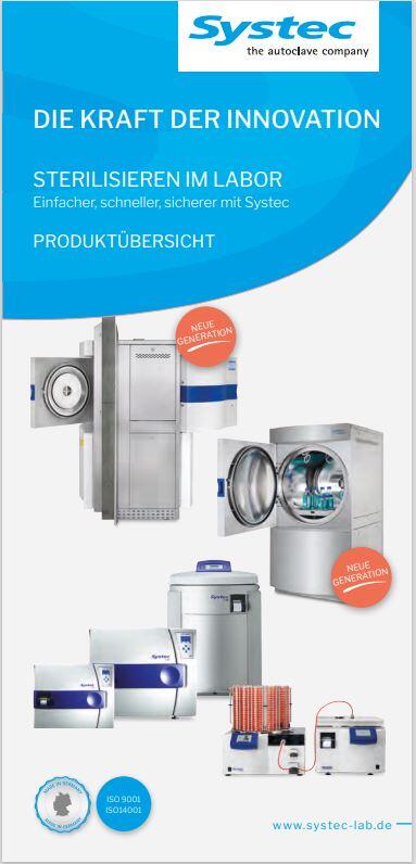 Neue Systec Übersichts-Produktbroschüre