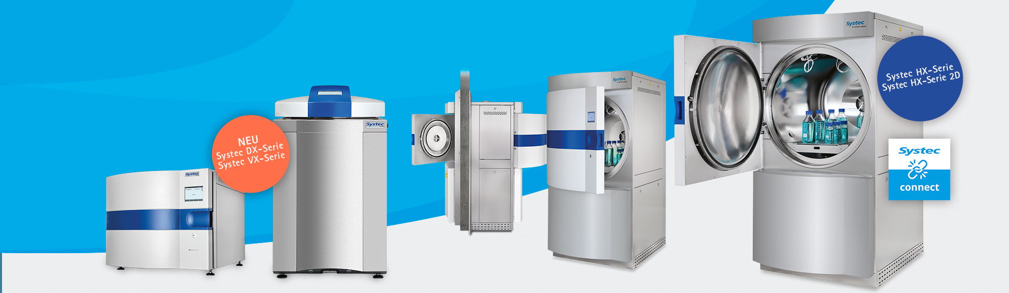 Systec Autoklaven neue Generation